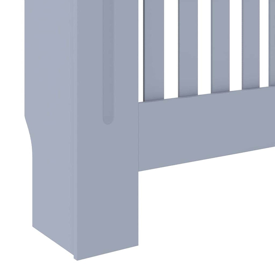 Radiatorafdekking Grijs 78 x 19 x 81,5cm Bewerkt hout