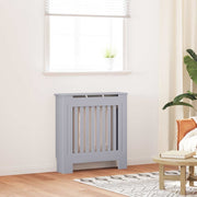 Radiatorafdekking 78x19x81,5 cm grijs bewerkt hout