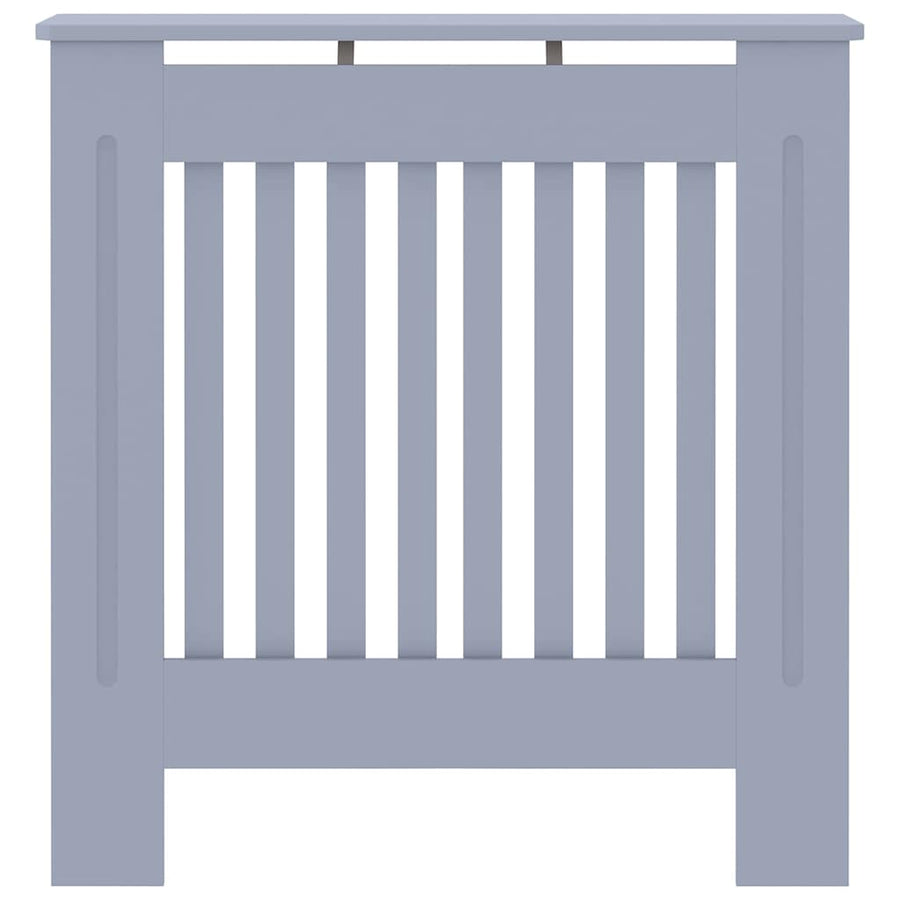 Radiatorafdekking Grijs 78 x 19 x 81,5cm Bewerkt hout