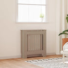 Radiatorafdekking 78x19x81,5 cm bewerkt hout bruin