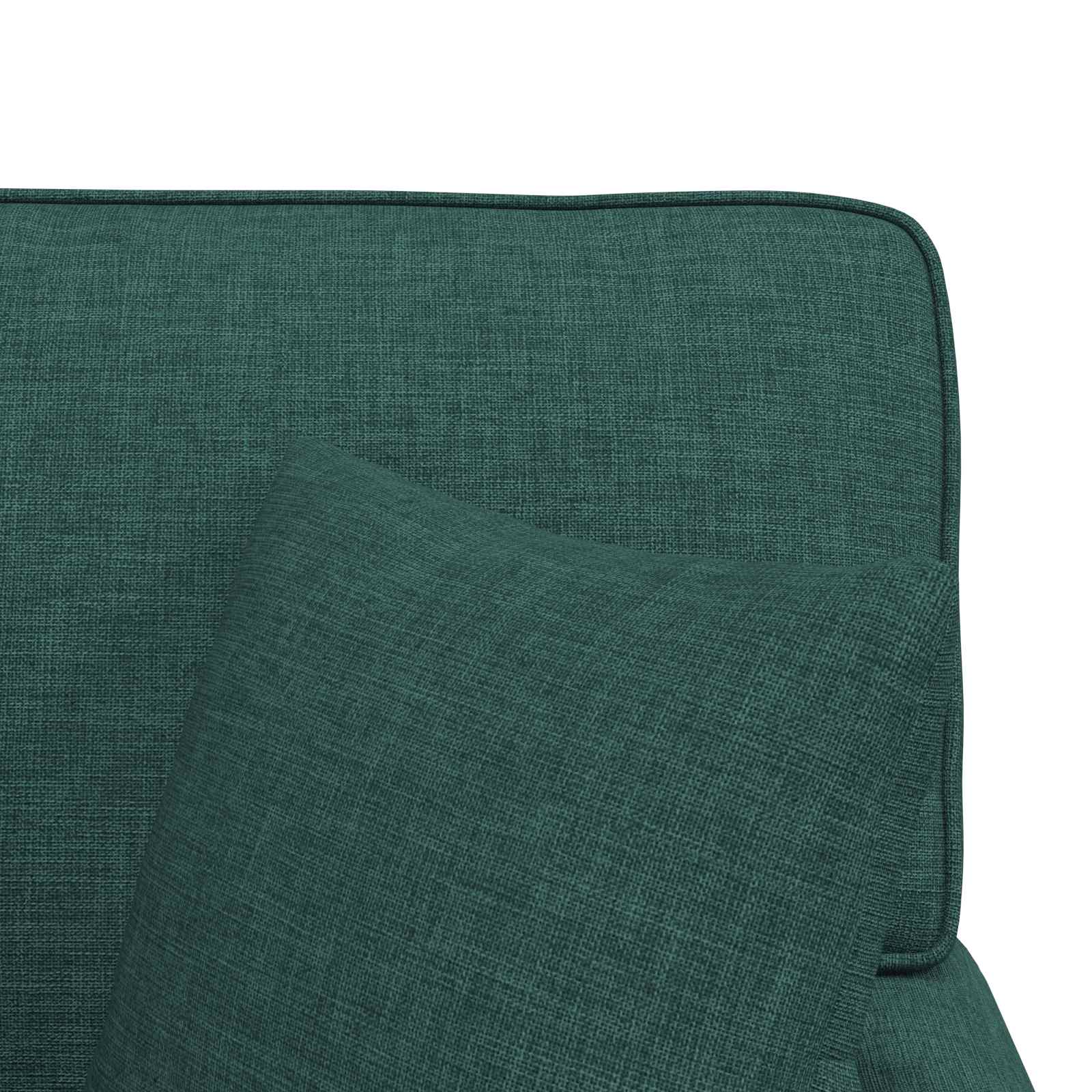 Chaise Lounge Met Rok 91 X 157 X 91 Cm Stof Donkergroen