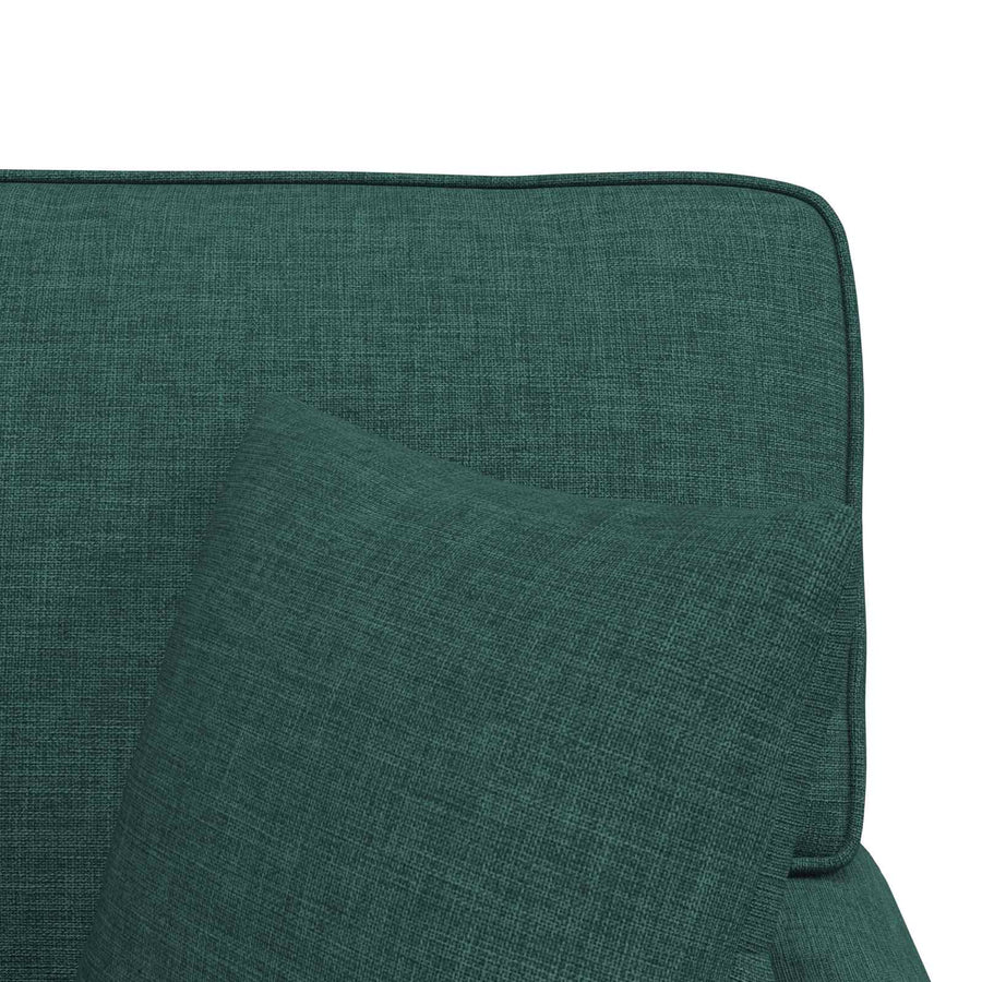 Chaise Lounge Met Rok 91 X 157 X 91 Cm Stof Donkergroen