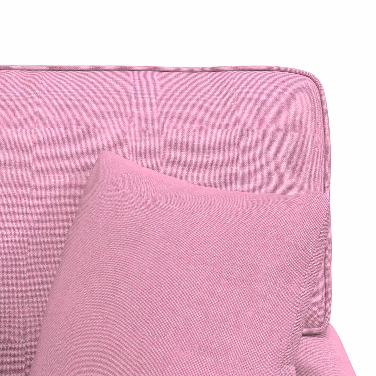 Chaise Lounge Met Rok Met Kussen 91 X 157 X 91 Cm Stof Roze