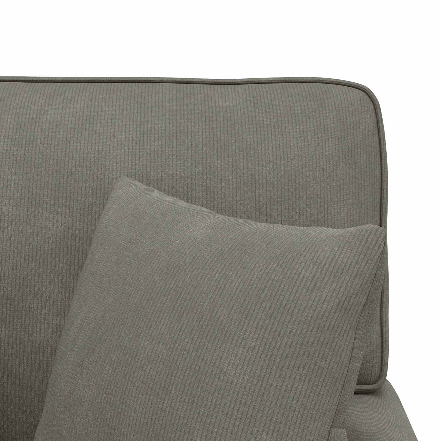 Chaise Lounge Met Rok Met Kussen 91 X 157 X 91 Cm Lichtgrijs