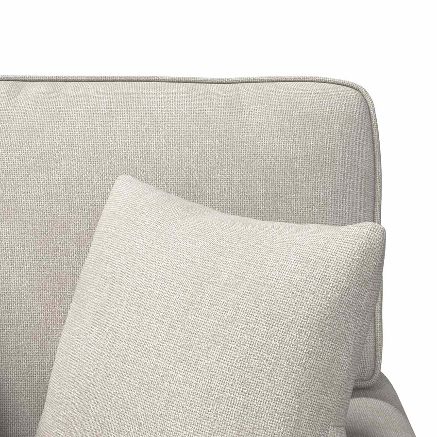 Chaise Lounge met Rok Crèmekleurig 157 x 91 x 91 cm ARES