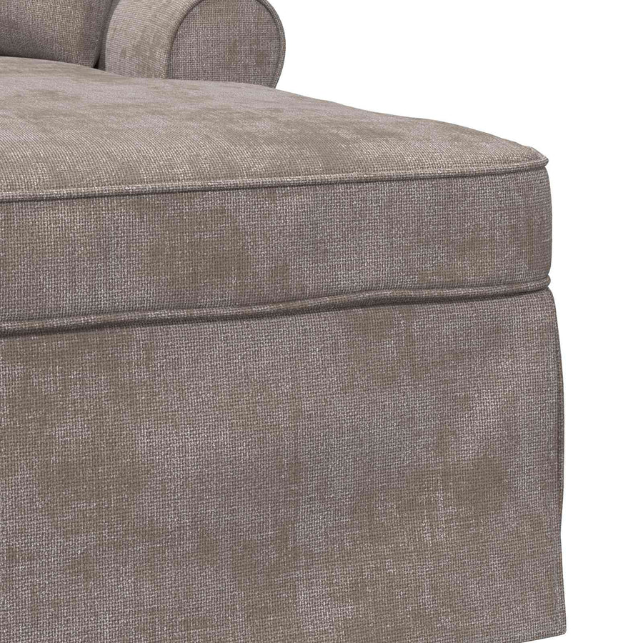 Chaise Lounge met Rok met kussen Zand 157 x 91 x 91 cm ARES