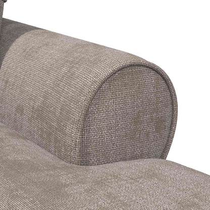 Chaise Lounge met Rok met kussen Zand 157 x 91 x 91 cm ARES