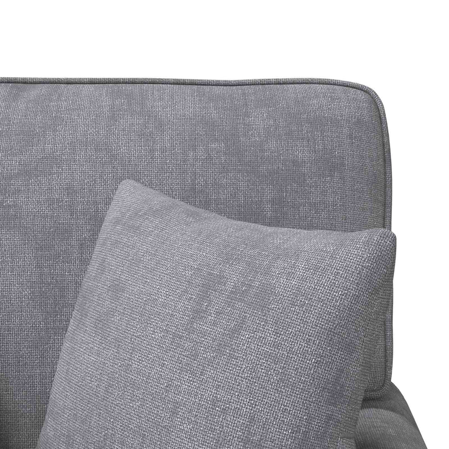 Chaise Lounge met Rok Lichtgrijs 157 x 91 x 91 cm ARES