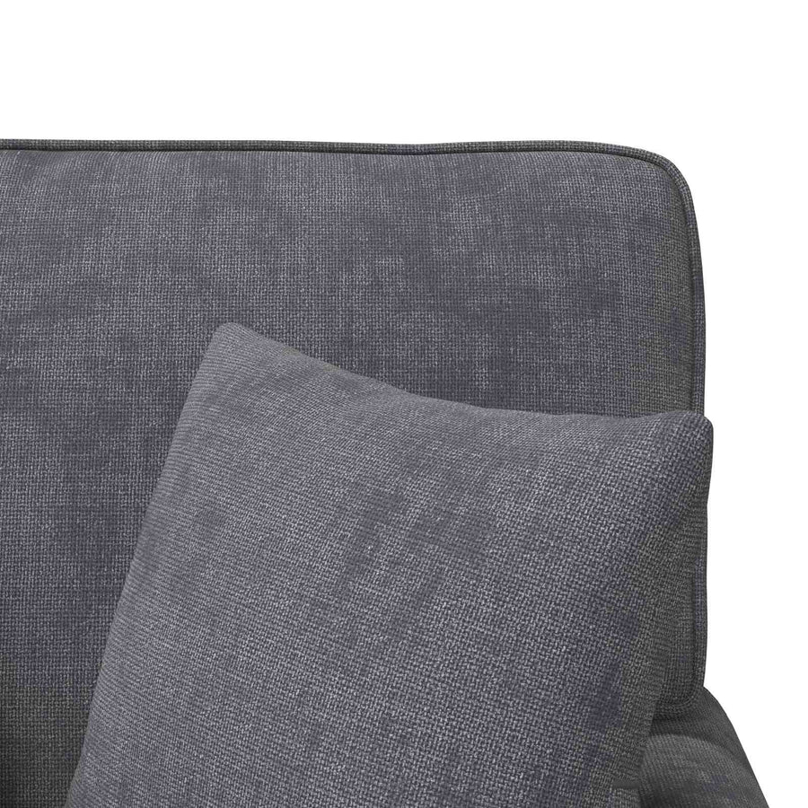 Chaise Lounge met Rok Donkergrijs 157 x 91 x 91 cm ARES