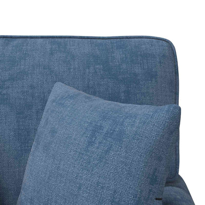 Chaise Lounge met Rok met kussen Blauw 157 x 91 x 91 cm ARES