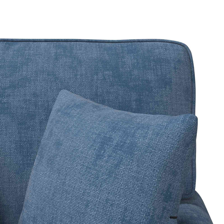 Chaise Lounge met Rok met kussen Blauw 157 x 91 x 91 cm ARES