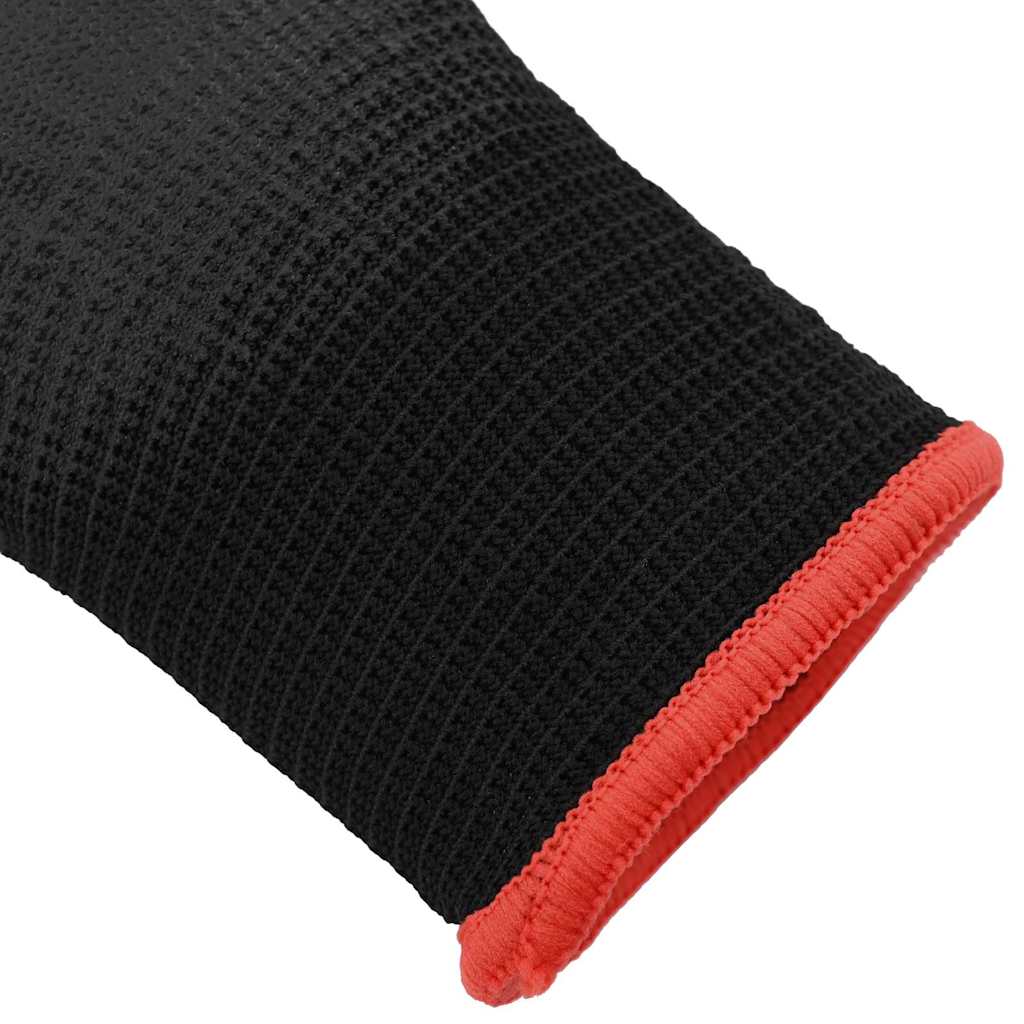 Werkhandschoenen 24 pcs Zwart 7 / S Polyester
