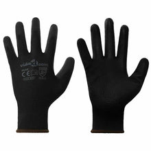 Werkhandschoenen 24 pcs Zwart 8 / m Polyester