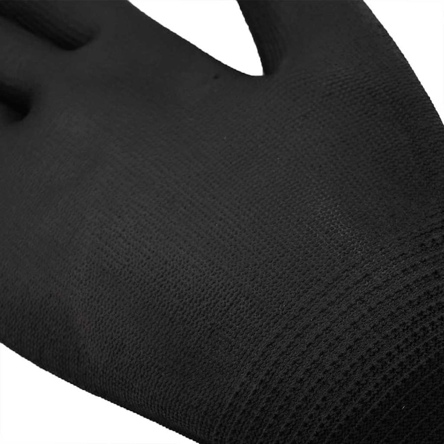 Werkhandschoenen 12 pcs Zwart 9 / l Polyester