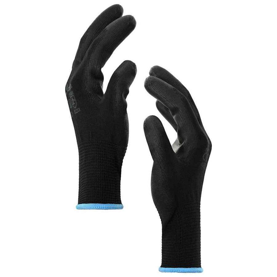 Werkhandschoenen 24 pcs Zwart 9 / l Polyester