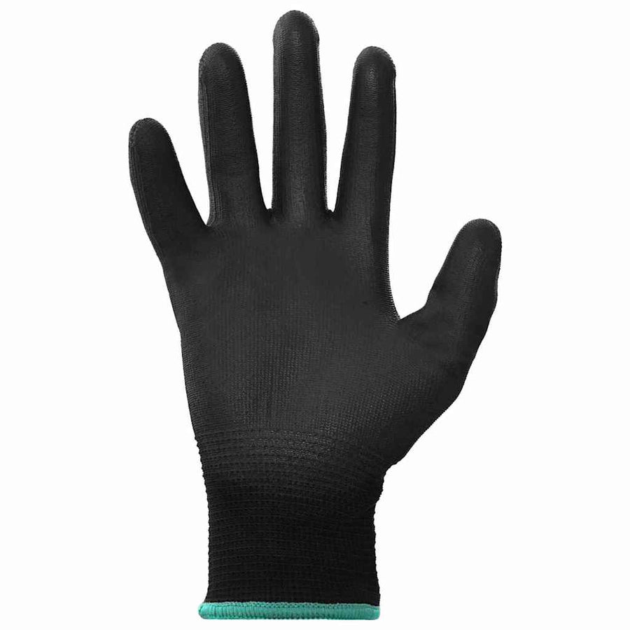 Werkhandschoenen 24 pcs Zwart 11 / XXL Polyester