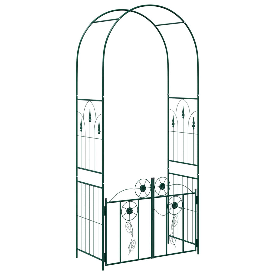 Tuin Boog Effen Groen 102 x 50 x 218 cm
