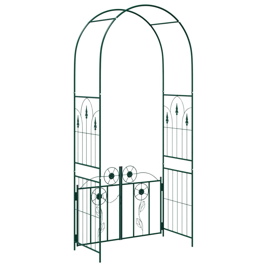 Tuin Boog Effen Groen 102 x 50 x 218 cm
