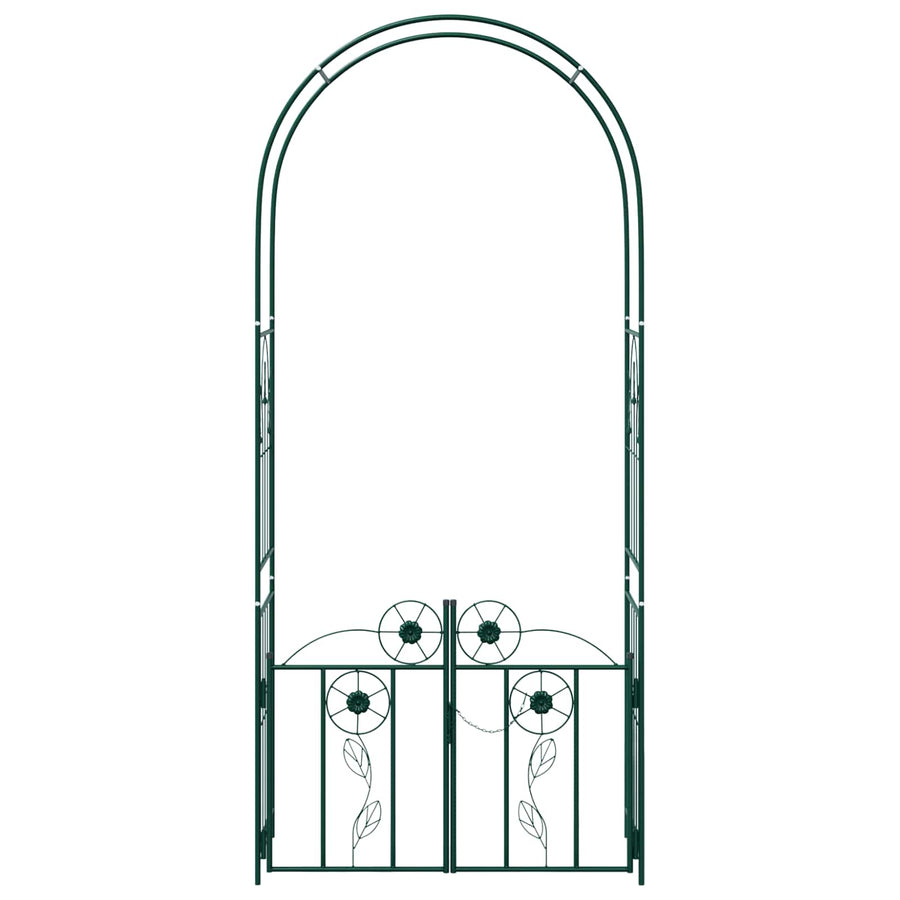 Tuin Boog Effen Groen 102 x 50 x 218 cm