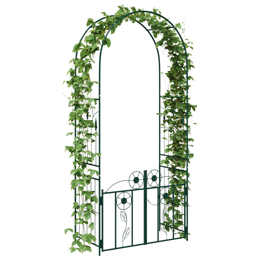 Tuin Boog Effen Groen 102 x 50 x 218 cm