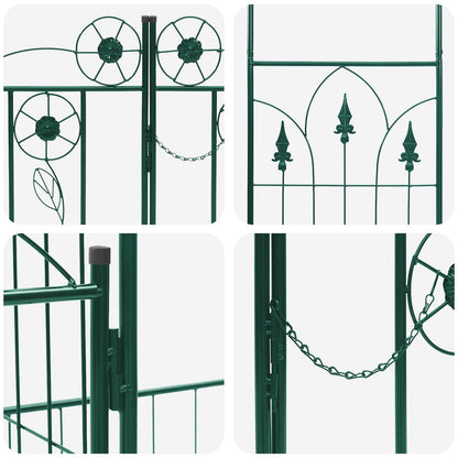 Tuin Boog Effen Groen 203 x 50 x 218 cm