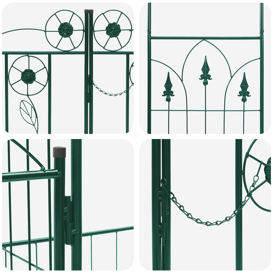 Tuin Boog Effen Groen 203 x 50 x 218 cm
