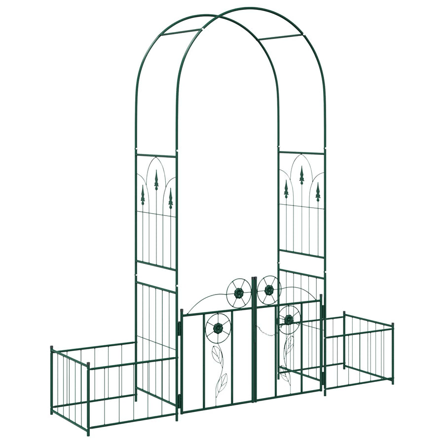Tuin Boog Effen Groen 203 x 50 x 218 cm
