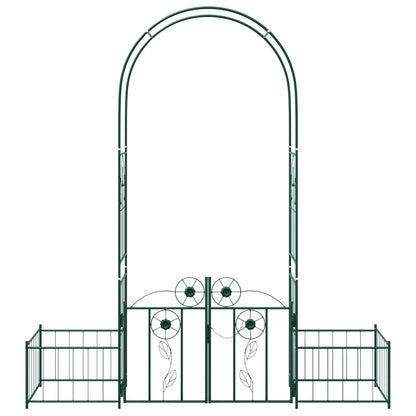 Tuin Boog Effen Groen 203 x 50 x 218 cm