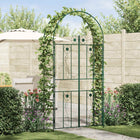 Tuinboog 115x37x226 cm groen ijzer
