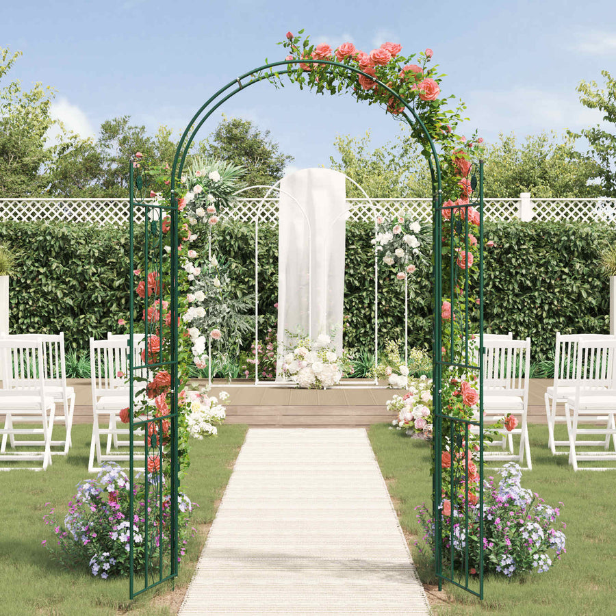 Tuin Boog Effen Groen
