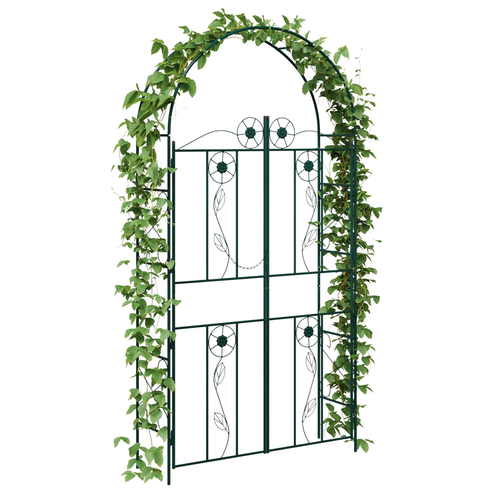 Tuin Boog Effen Groen