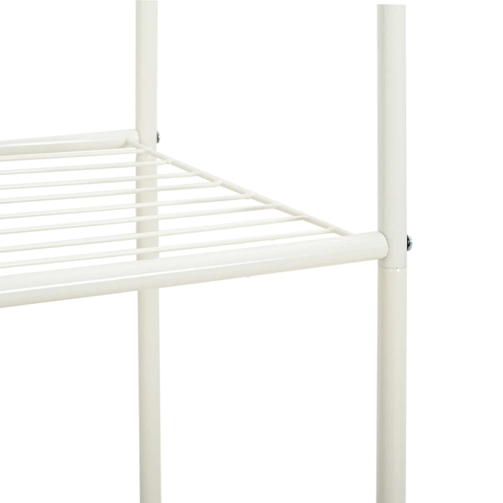 Kledingrek Effen Wit