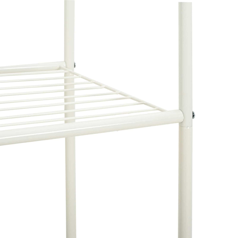 Kledingrek Effen Wit