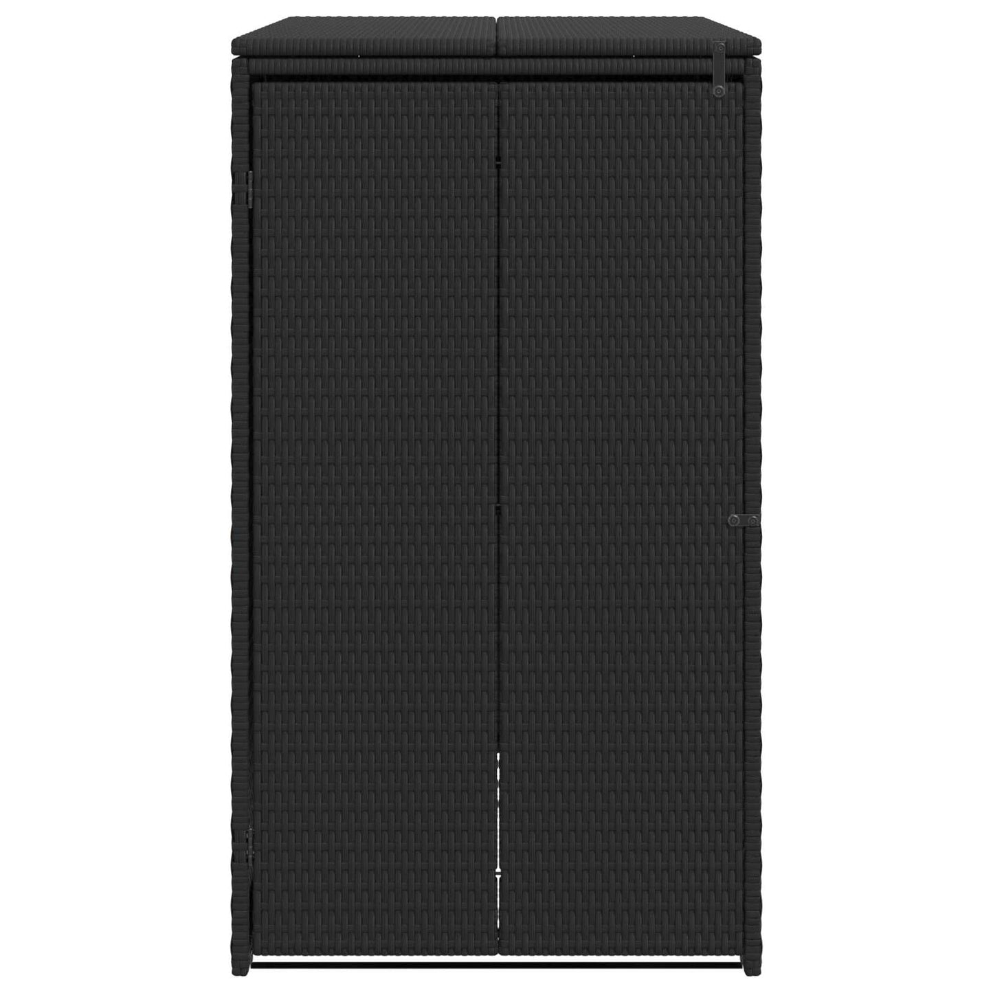 Afvalbak Box Zwart 65 x 80 x 115 cm Polyetheen
