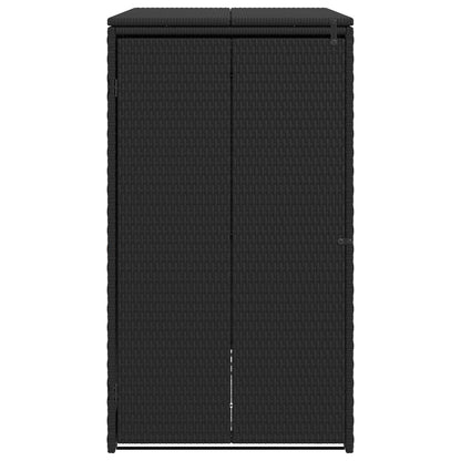 Afvalbak Box Zwart 65 x 80 x 115 cm Polyetheen