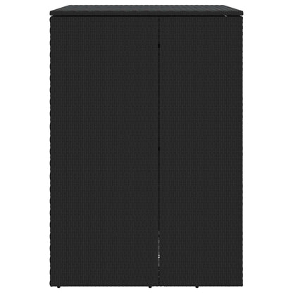Afvalbak Box Zwart 65 x 80 x 115 cm Polyetheen