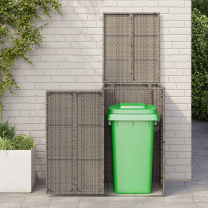 Afvalbak Box Grijs 65 x 80 x 115 cm Polyetheen