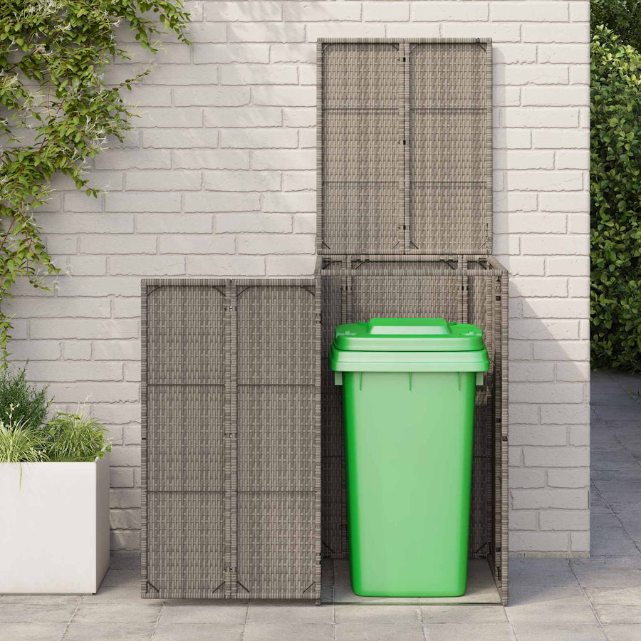 Afvalbak Box Grijs 65 x 80 x 115 cm Polyetheen