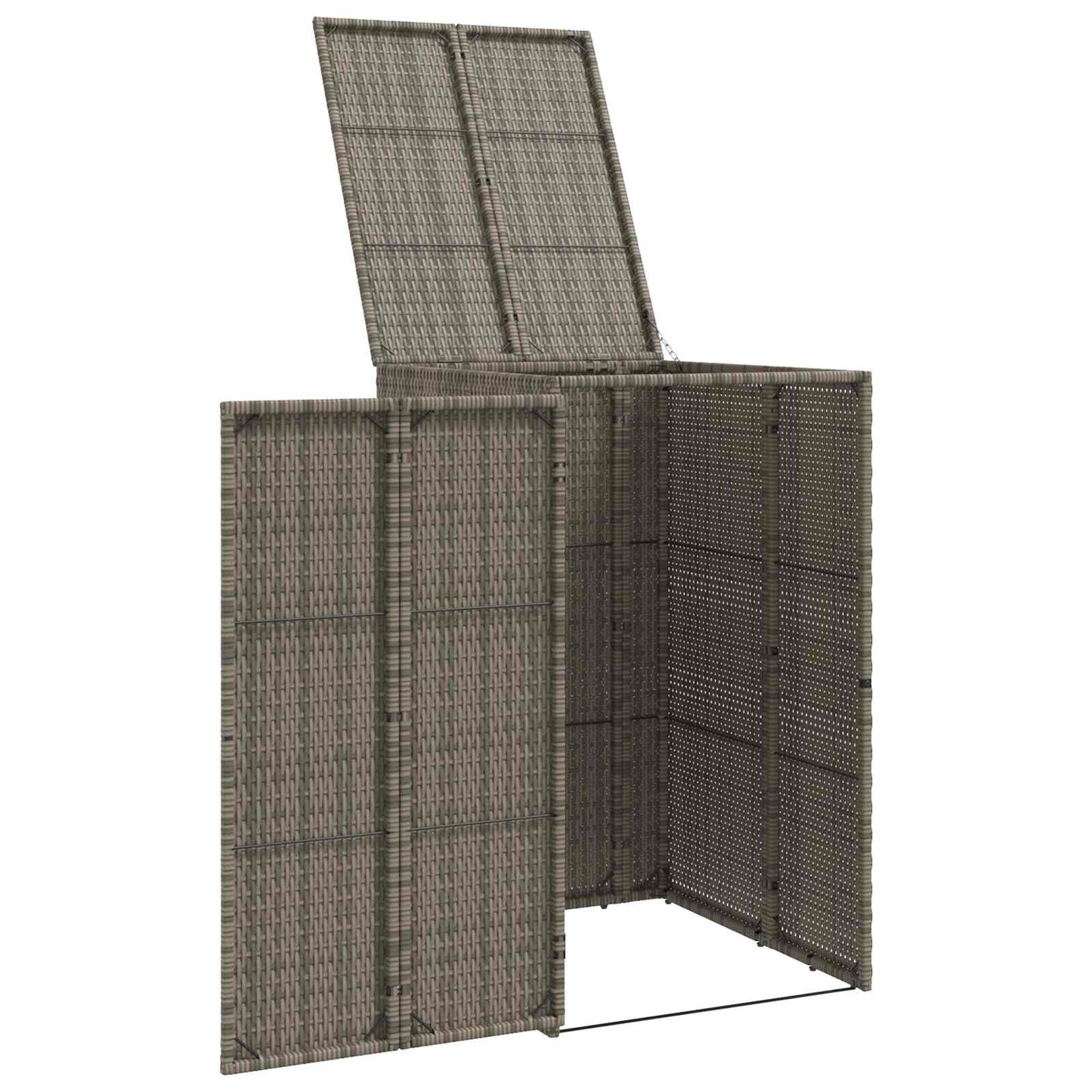 Afvalbak Box Grijs 65 x 80 x 115 cm Polyetheen