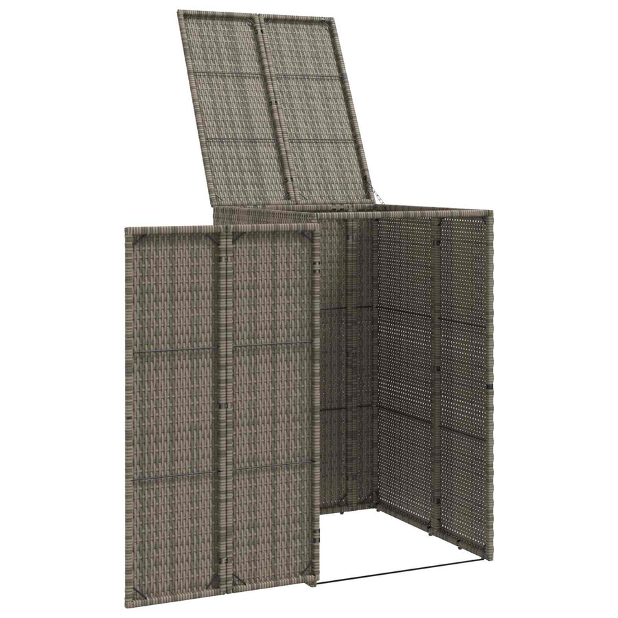 Afvalbak Box Grijs 65 x 80 x 115 cm Polyetheen
