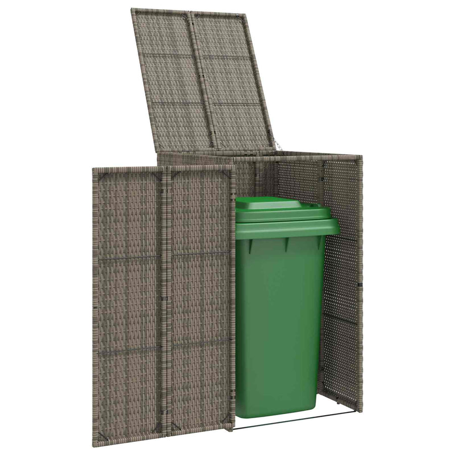 Afvalbak Box Grijs 65 x 80 x 115 cm Polyetheen