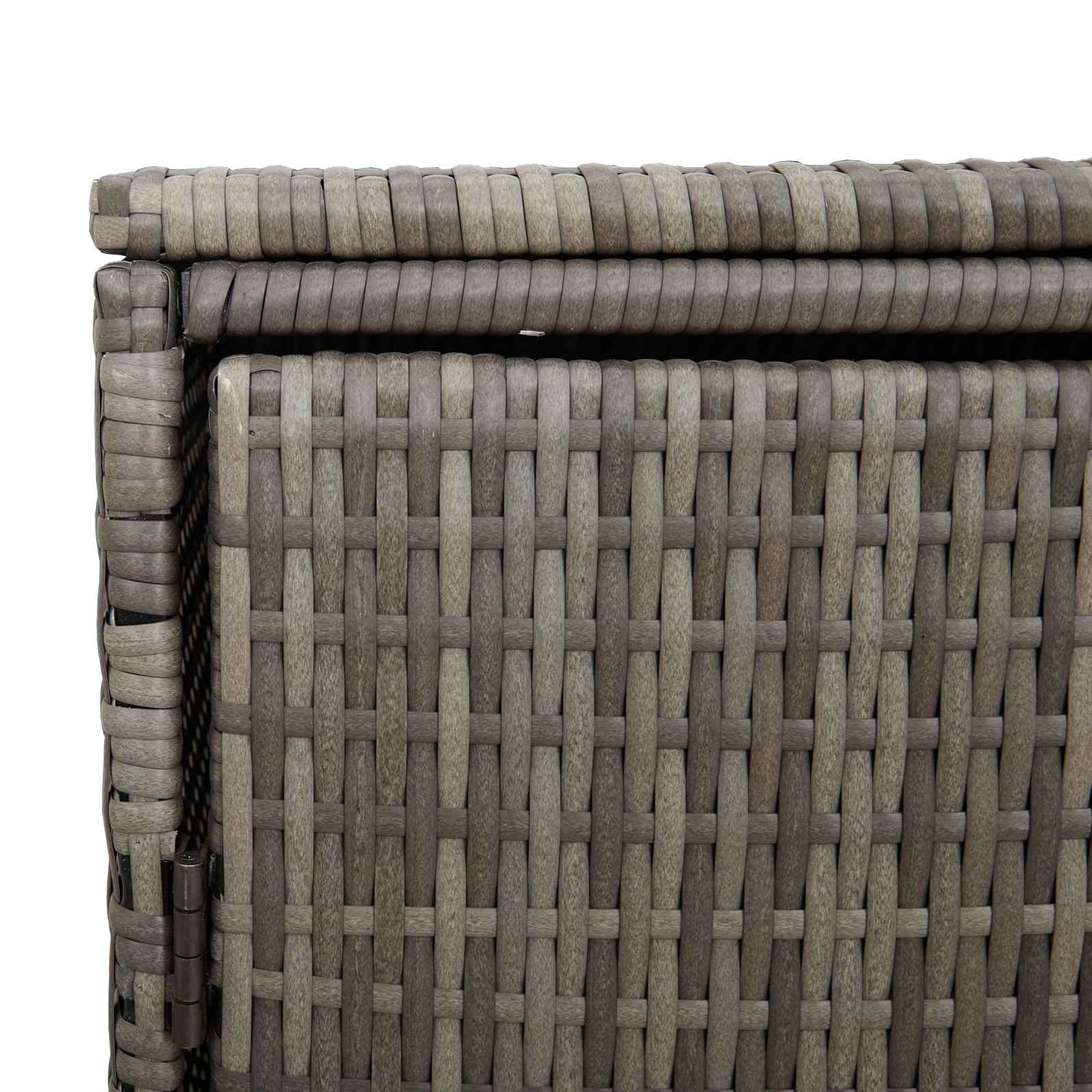 Afvalbak Box 2 pcs Grijs 65 x 80 x 115 cm Polyetheen