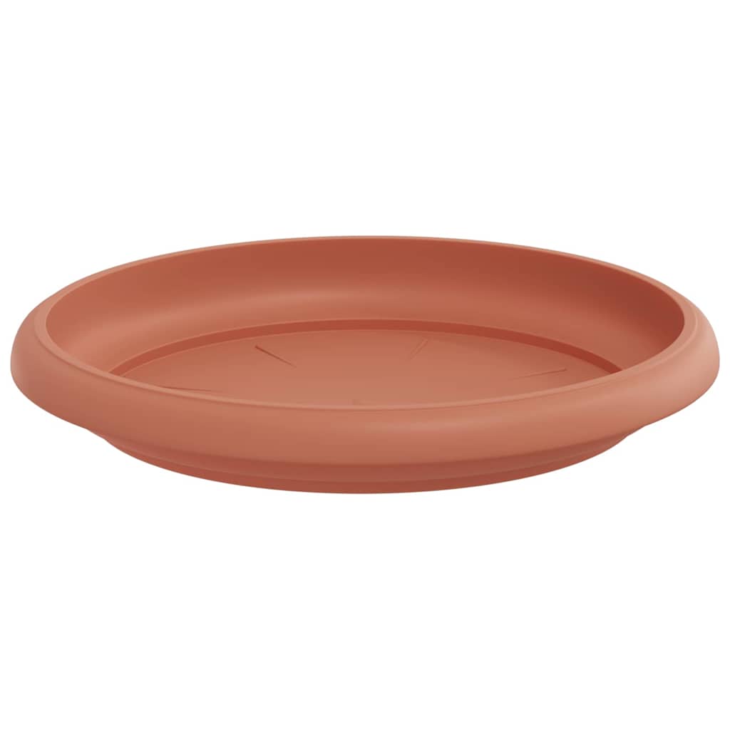 Plantenpotten 6 pcs Baksteenrood Ø 12,5 x 10 cm Kunststof