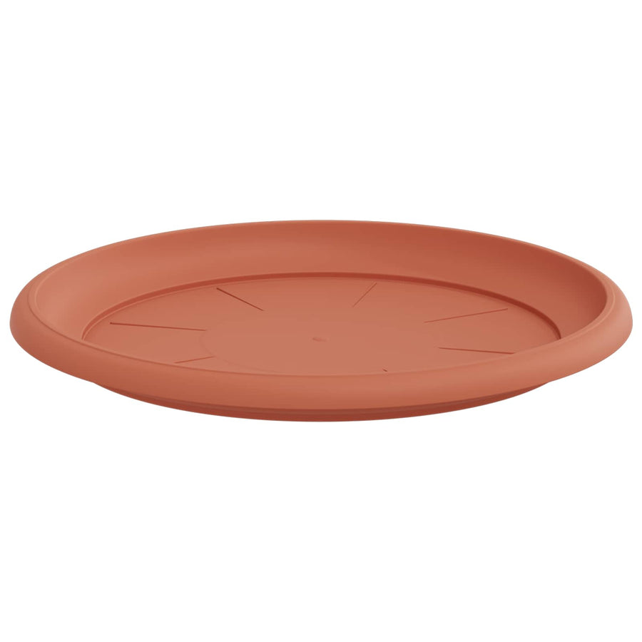 Plantenpotten 6 pcs Baksteenrood Ø 26 x 21.5 cm Kunststof
