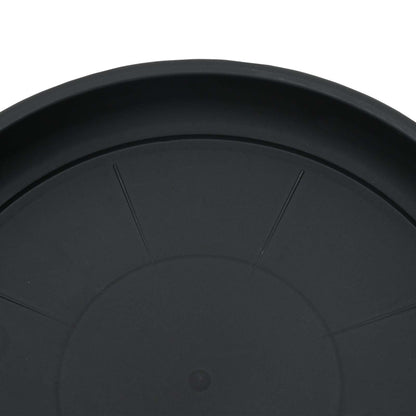 Plantenpotten 6 pcs Zwart Ø 26 x 21.5 cm Kunststof