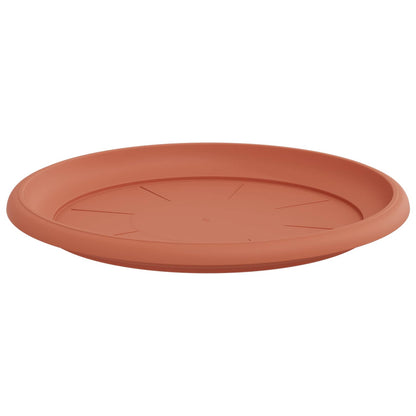 Plantenpotten 24 pcs Baksteenrood Ø 26 x 21.5 cm Kunststof
