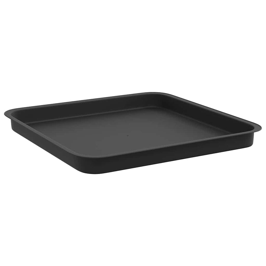 Plantenpotten 6 pcs Zwart 43 x 43 x 33,5 cm Kunststof