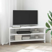 TV-kast hoek 102x40,5x45 cm wit bewerkt hout