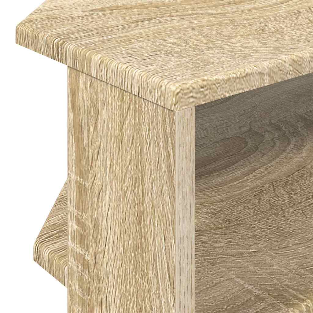 HoekTVKast Sonoma Eiken 102x40,5x45cm Bewerkt hout