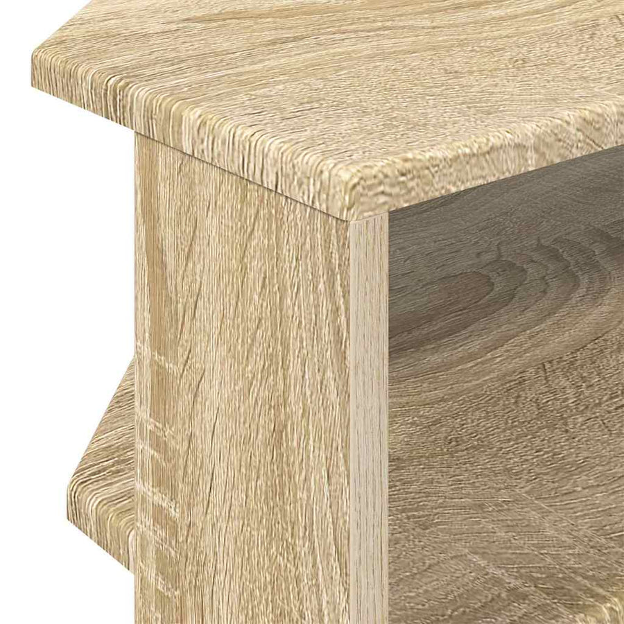 HoekTVKast Sonoma Eiken 102x40,5x45cm Bewerkt hout